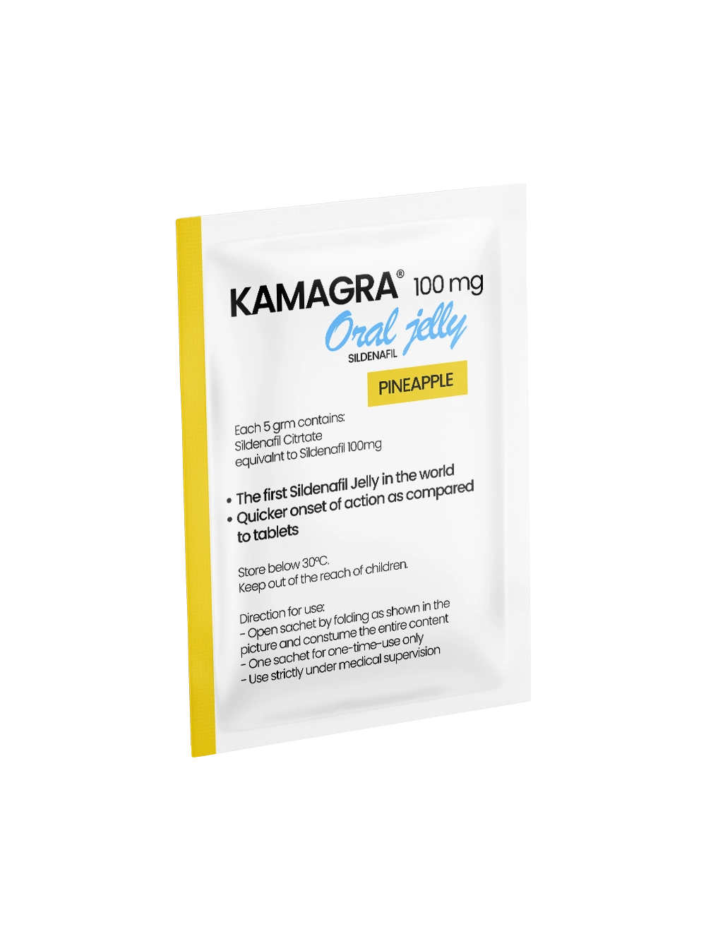 Kamagra Oral Jelly 100mg Gel in Beuteln